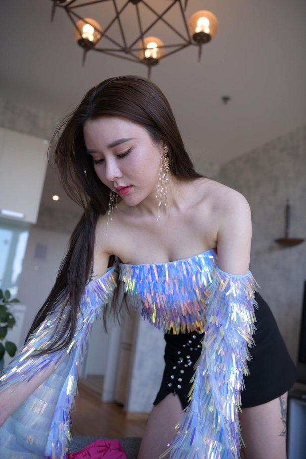 魔镜街拍 NO.023 黑丝连衣长裙 [226P/346M]-萌图网