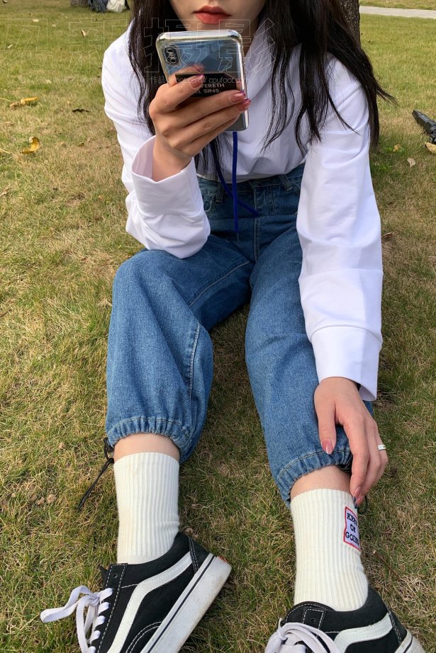 [见新摄影]NO.048 -VANA帆布鞋 牛仔裤 小可 [364P/1V/2.02G]-萌图网