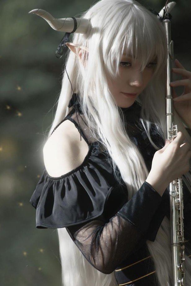 Cien恩恩 – 明日方舟闪灵[14P/37MB]-萌图网