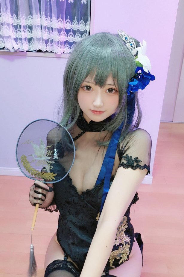 千阳(ちよ) - 路易九世旗袍[12P/20MB]-萌图网