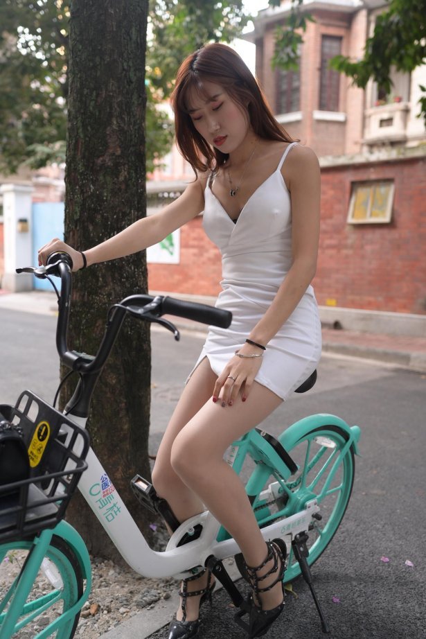 魔镜街拍 NO.073 白色连衣裙楼楼 [283P/5.9G]-萌图网