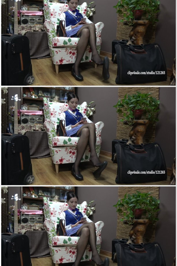 K&M107 – 张胜楠穿着制服黑色裤袜的丝袜大脚晃来晃去（4K）[1V/1.07G]-萌图网