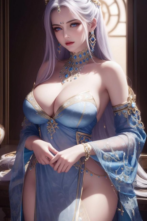 [AI绘画] 044 The Heartwarming Tale of a Beautiful Innocent Princess – AI LookBook – AI Club2Girls[44P/1V/170M]-萌图网