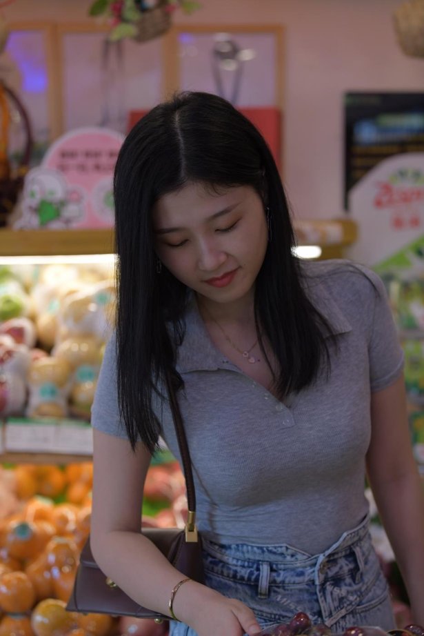 魔镜街拍 NO.169 一只麋鹿摄影 牛仔短裙美女[233P/300MB]-萌图网