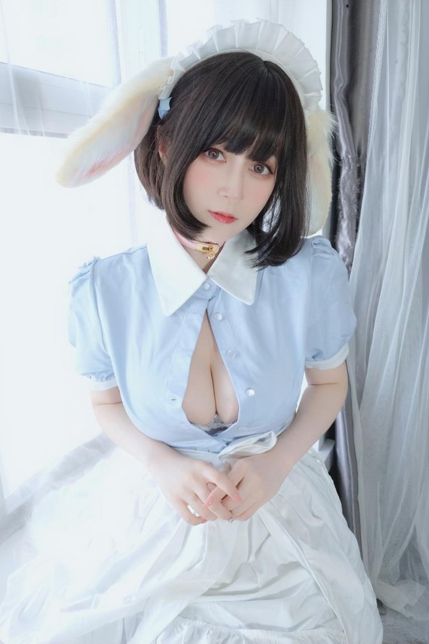 白银 - 兔女仆[148P/3V/488MB]-萌图网