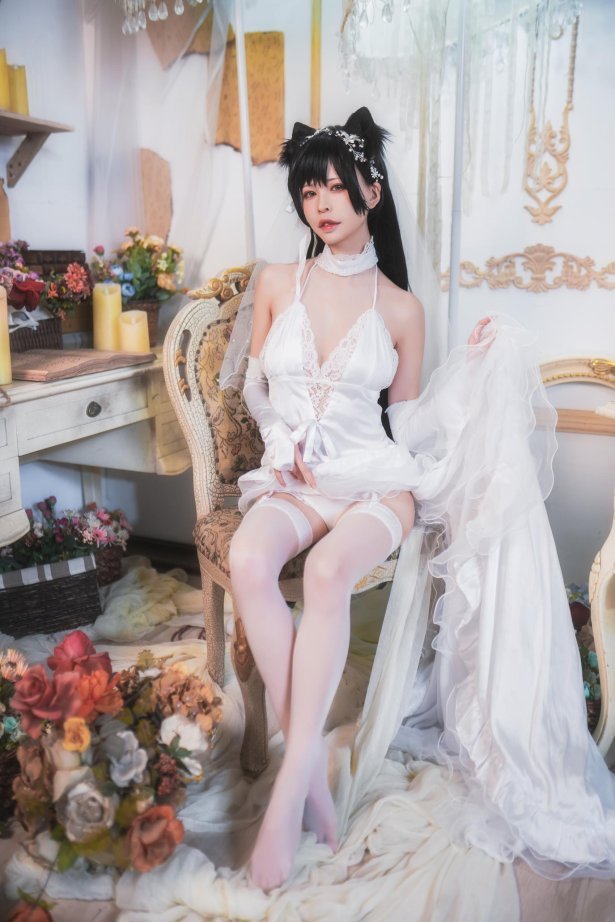 可可老师 - 爱宕白花誓言[25P/167MB]-萌图网