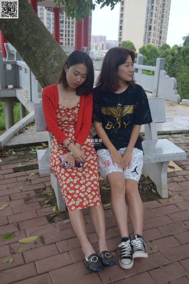 只糖棉袜 NO.496 姗姗&林恬 – 相离莫相忘 [59P/1V/530MB]-萌图网