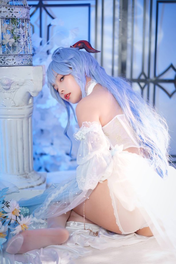 苏嫣嫣阿姨 – 甘雨花嫁[12P/65MB]-萌图网