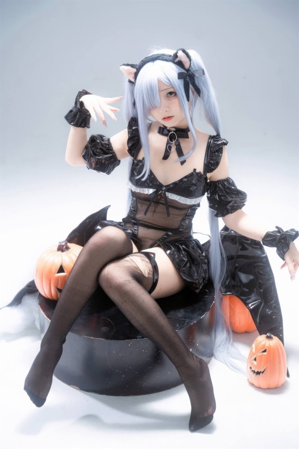 花铃 雅努斯 喵喵惊悚夜[44P/315MB]-萌图网