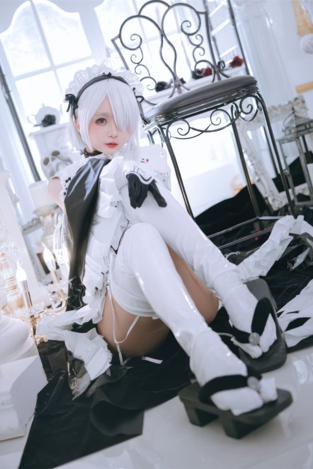 日奈娇 - 2B奶盖女仆[86P413MB]-萌图网