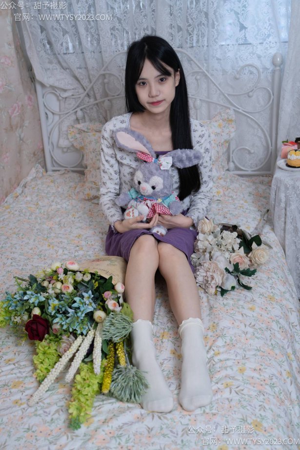 甜予摄影 NO.009 胡桃-皮鞋、白棉袜、裸足[122P/2V/10.1GB]-萌图网