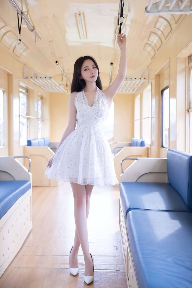 鱼子酱Fish-内购《风吹过想你的车站》[120P/889MB]-萌图网