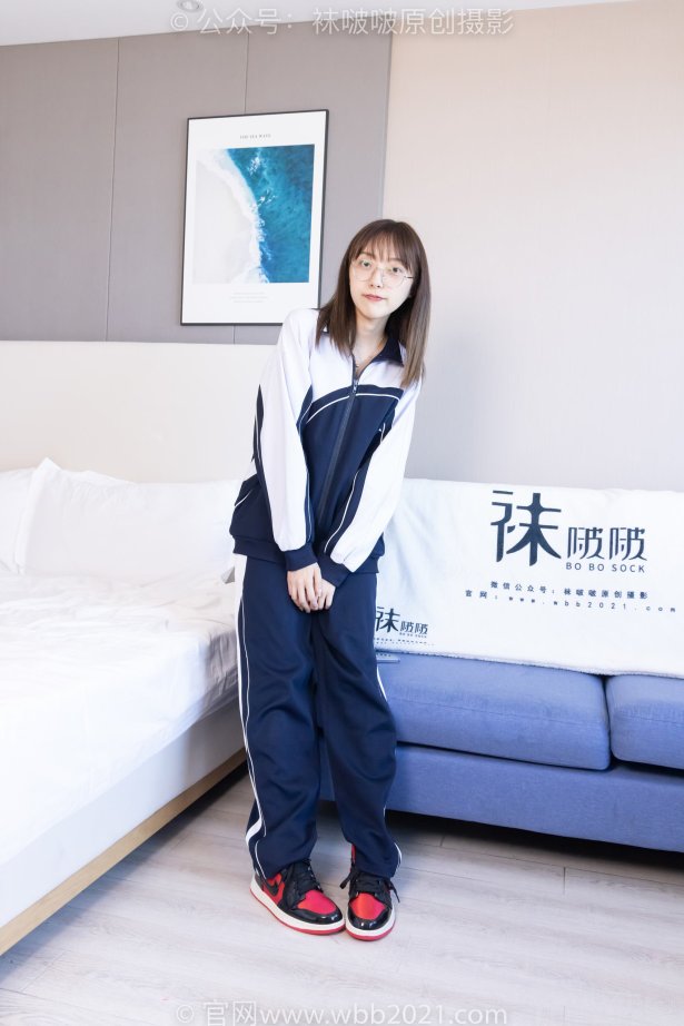 [BoBoSocks袜啵啵]NO.398 稚予-板鞋、白船袜、裸足、裸足[150P/1V/6.42GB]-萌图网