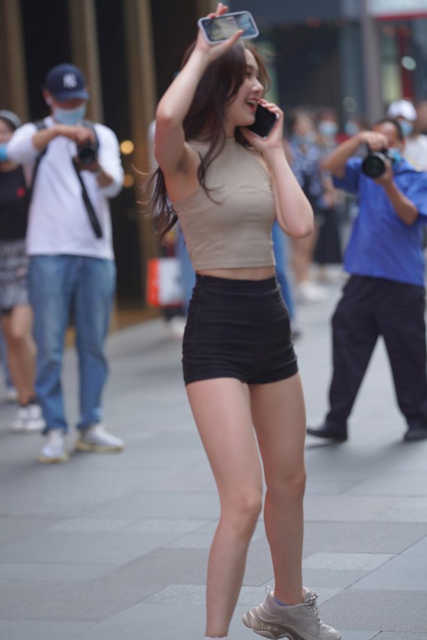 精选街拍作品 NO.3961 高腰短裤显腿长[270P/517MB]-萌图网