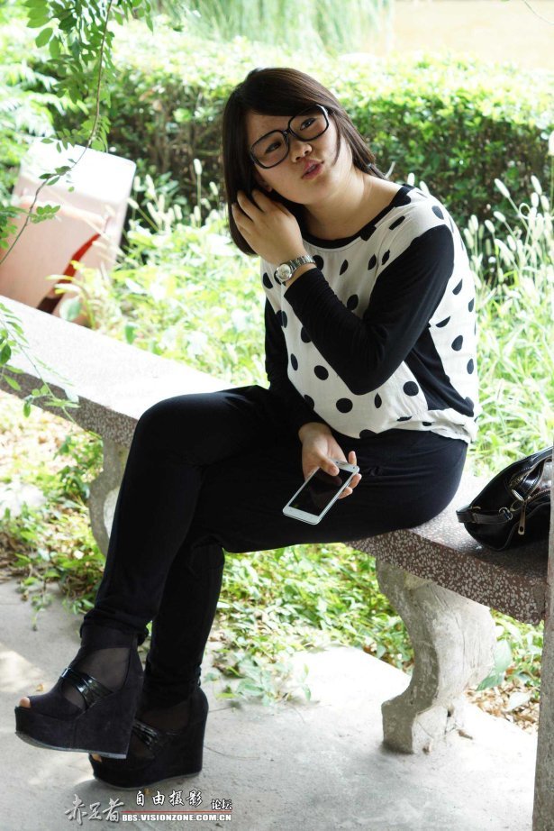 自由摄影 No.302 新模花花 经典鱼嘴小坡跟 [80P、154MB]-萌图网