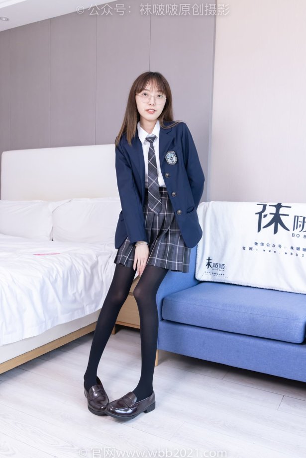 [BoBoSocks袜啵啵]NO.432 稚予-皮鞋、厚黑丝、jk制服[184P/1V/6.83GB]-萌图网