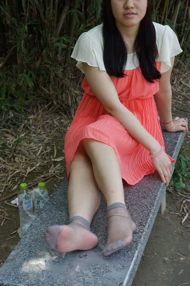 自由摄影 No.326 静静 水晶灰丝挑鞋 [66P/198MB]-萌图网