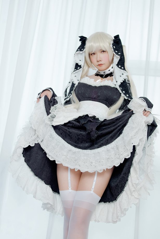 麻花麻花酱 - 可畏女仆[15P/154MB]-萌图网