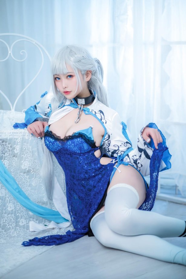 樱岛嗷一 - 贝尔法斯特旗袍[15P/144MB]-萌图网