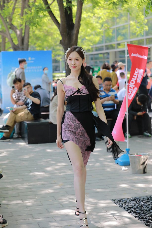 精选街拍作品 NO.4968 拼接裙时尚女神[119P/211MB]-萌图网