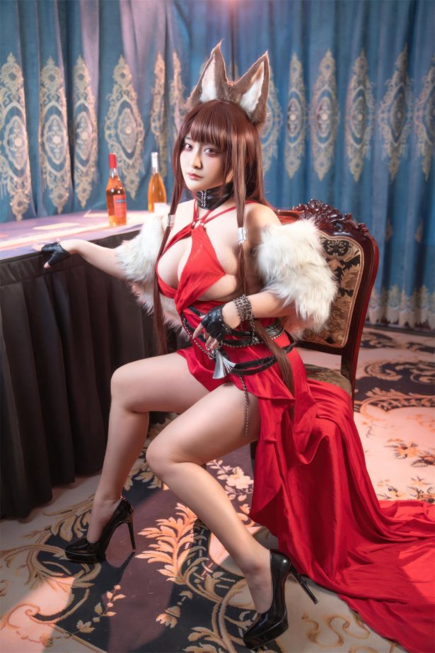 洛璃LoLiSAMA – 碧蓝航线 赤城 礼服[53P/503MB]-萌图网