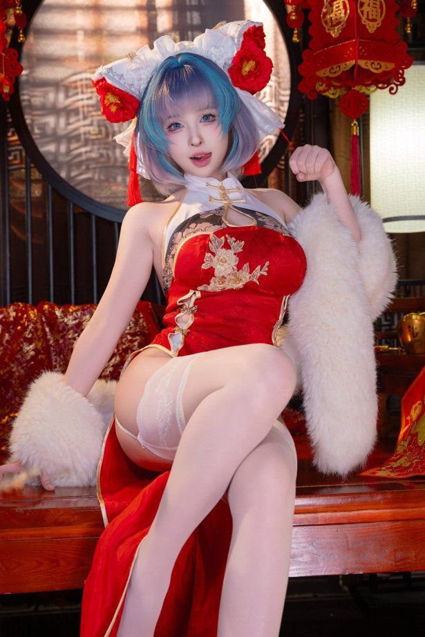 清水由乃 - 柴郡新春旗袍[71P/1V/2.41GB]-萌图网