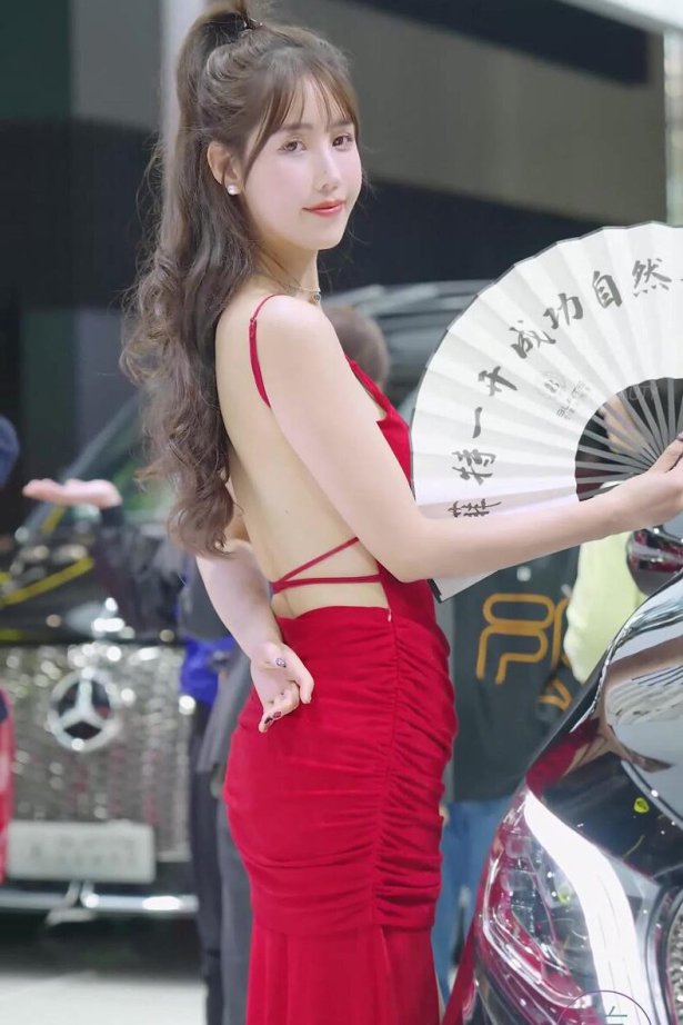 NO.0826 2023 广州车展 Racing Model 车模抖音网红随拍78[1V/188MB]-萌图网