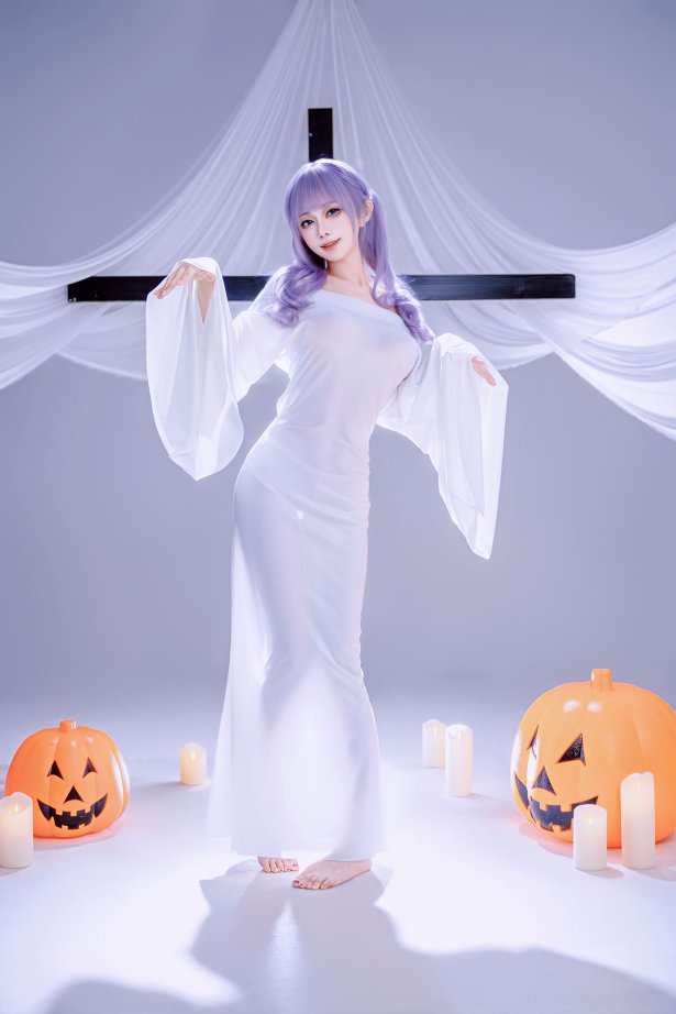 Shika小鹿鹿 - 幽灵娘[30P/268MB]-萌图网