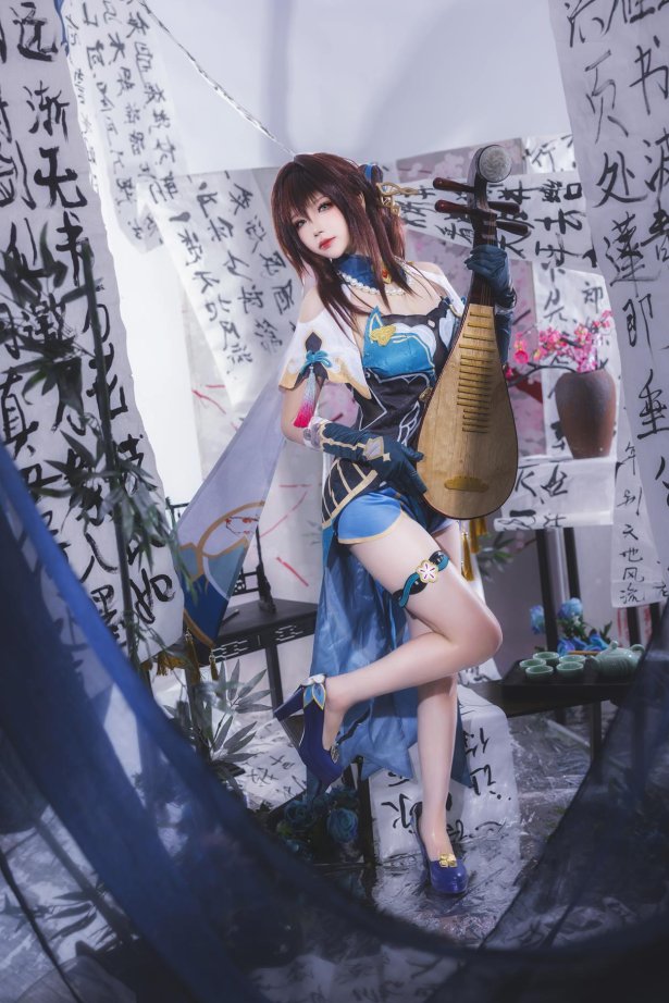 雪晴Astra - 崩坏：星穹铁道 阮梅[84P/3V/1.95GB]-萌图网