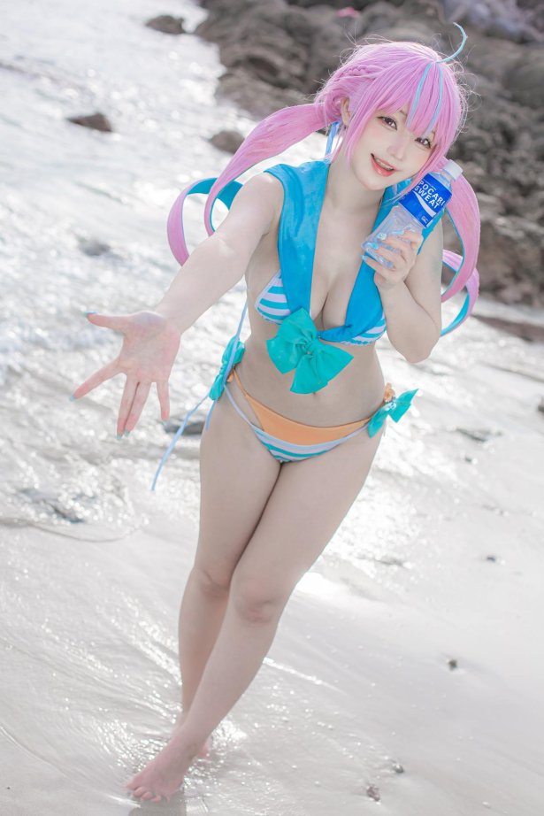 Takanashi Hanari - Aqua[21P/55MB]-萌图网