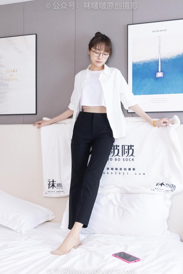 [BoBoSocks袜啵啵]NO.535 稚予-高跟鞋、皮鞋、黑棉袜、薄肉丝、裤里丝[160P/1V/6.04GB]-萌图网